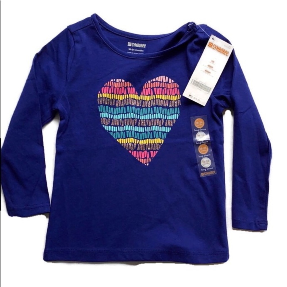 Gymboree Blue Long Sleeve Shirt 18-24 Months